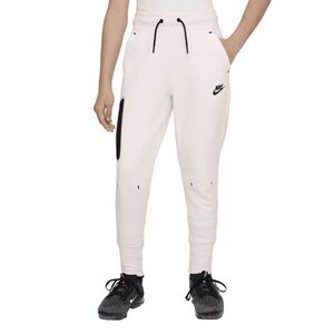 Nike Pink Athletic Sweatpants with Elastic Waistband kids L